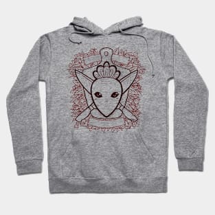 Carrot and Knife Coat of Arms Hoodie